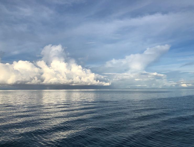 Reflets dans le pacifique - Polynésie