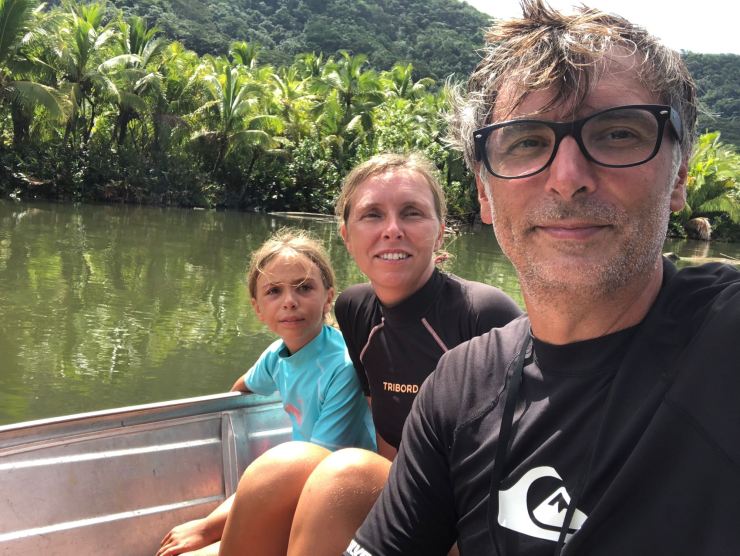 En remontant la rivière Faaroa - Raiatea - Polynésie