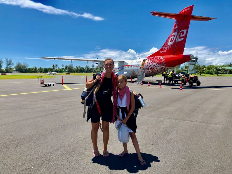 Arrivée à Moorea - Polynésie