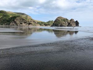 Plage de Piha - Nouvelle-Zélande