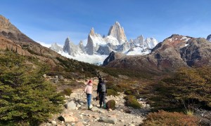 En chemin vers le Fitz Roy - El Chaltén - Argentine