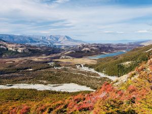 Lande et lacs glaciaires - Paysages de Patagonie - Argentine
