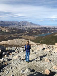 Fillette en Patagonie - Retour du Fitz Roy - Argentine