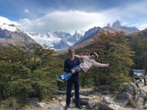 Non mais c'est quoi cette position ? - Mirador de la Laguna Torre - El Chalten - Patagonie - Argentine