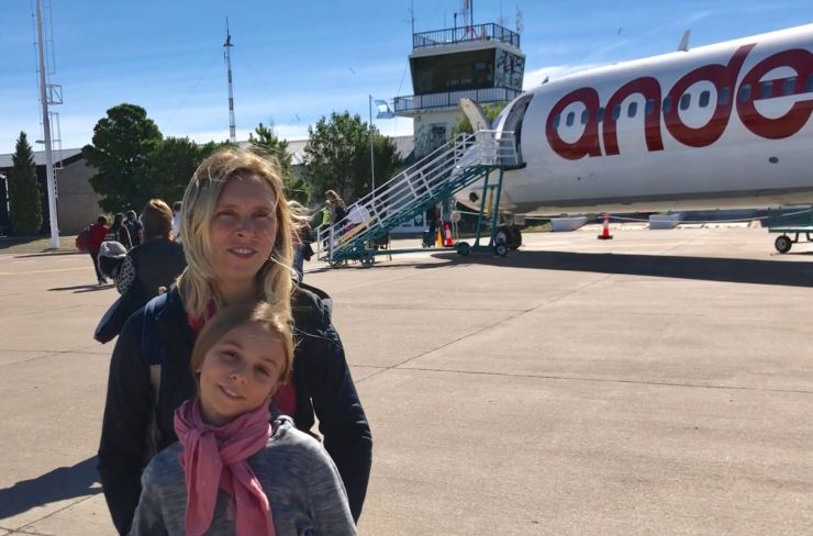 Vol vers El Calafate - Argentine