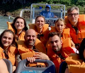 Avant d'être tout mouillés - Chutes d''Iguazu en bateau - Brésil
