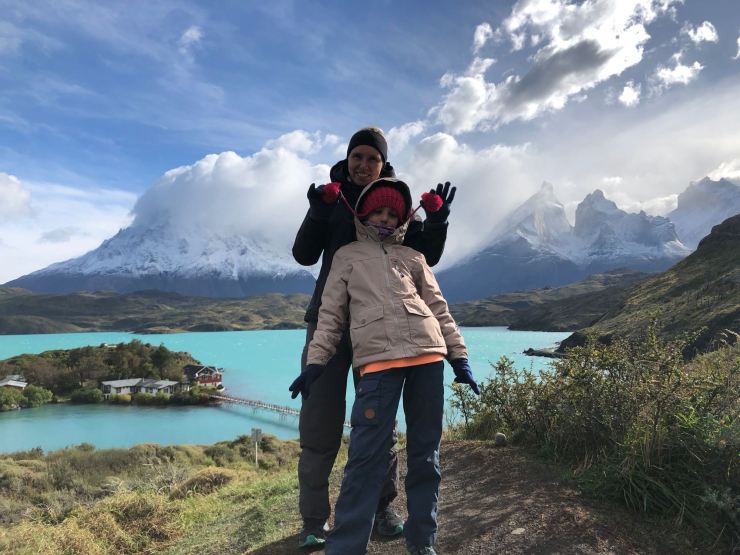 Devant le Mirador Condor - Torres del Paine - Patagonie - Chili