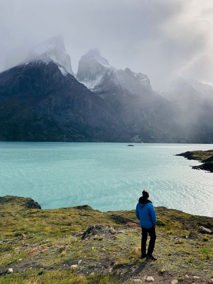 Au Mirador el Cuerno - Torres del Paine - Patagonie - Chili