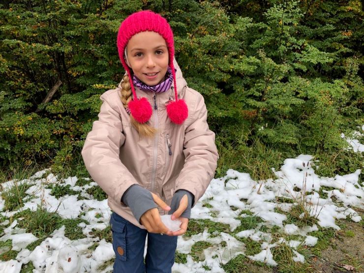 Eden a touché la neige ! - Terre de Feu - Argentine