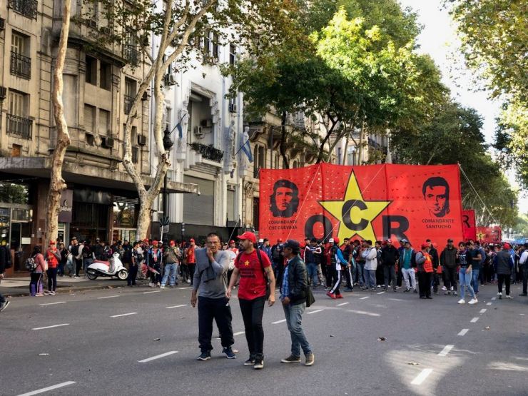 Manifestations dans Buenos Aires. Vive le Che ! - Argentine