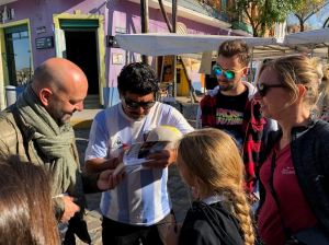 He Diego, tu nous signes un autographe ? - Quartier de la Boca - Buenos Aires - Argentine