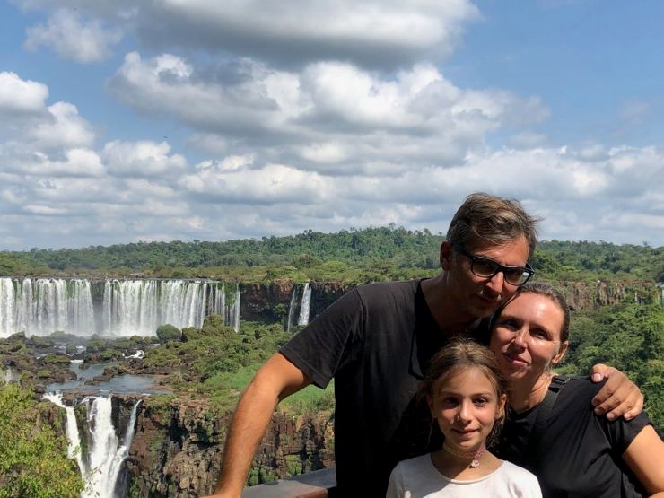 Photo de famille - Iguazu - Brésil