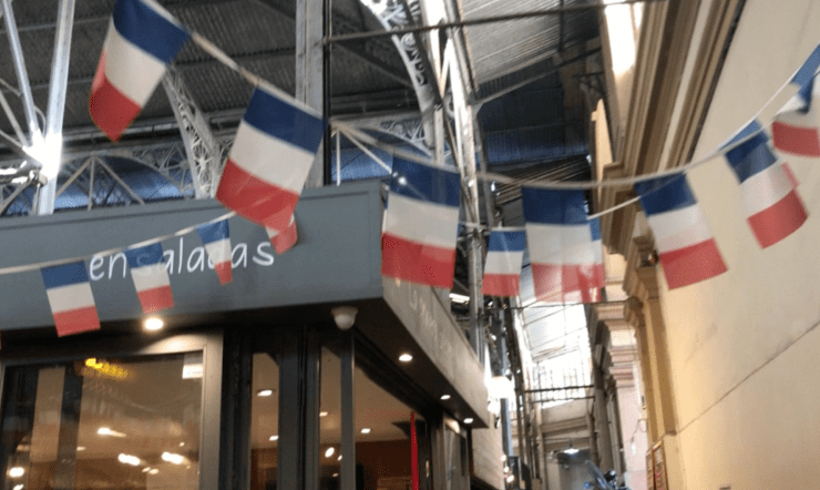 Pavillon Français dans le marché de San Telmo - Buenos Aires - Argentine