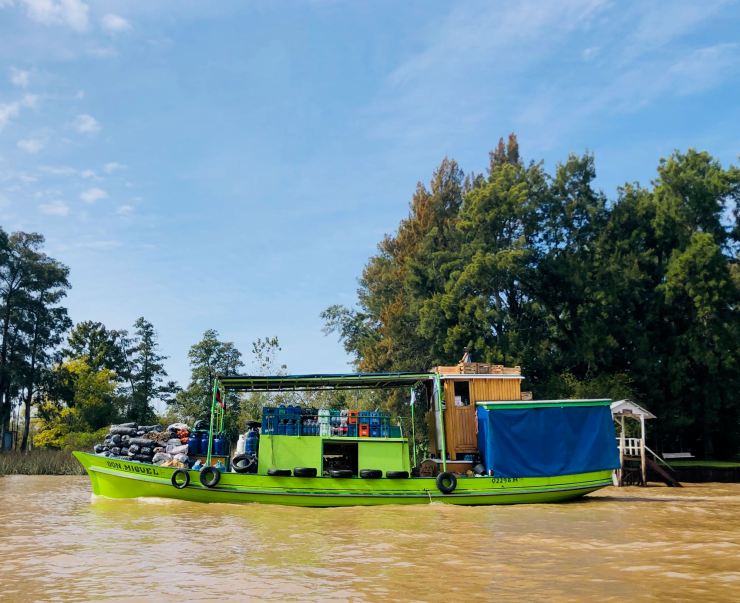 Bateau livraison - Tigre - Argentine