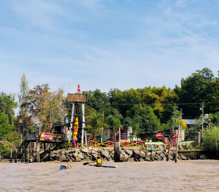 Bar sympa et kayaks - Tigre - Argentine