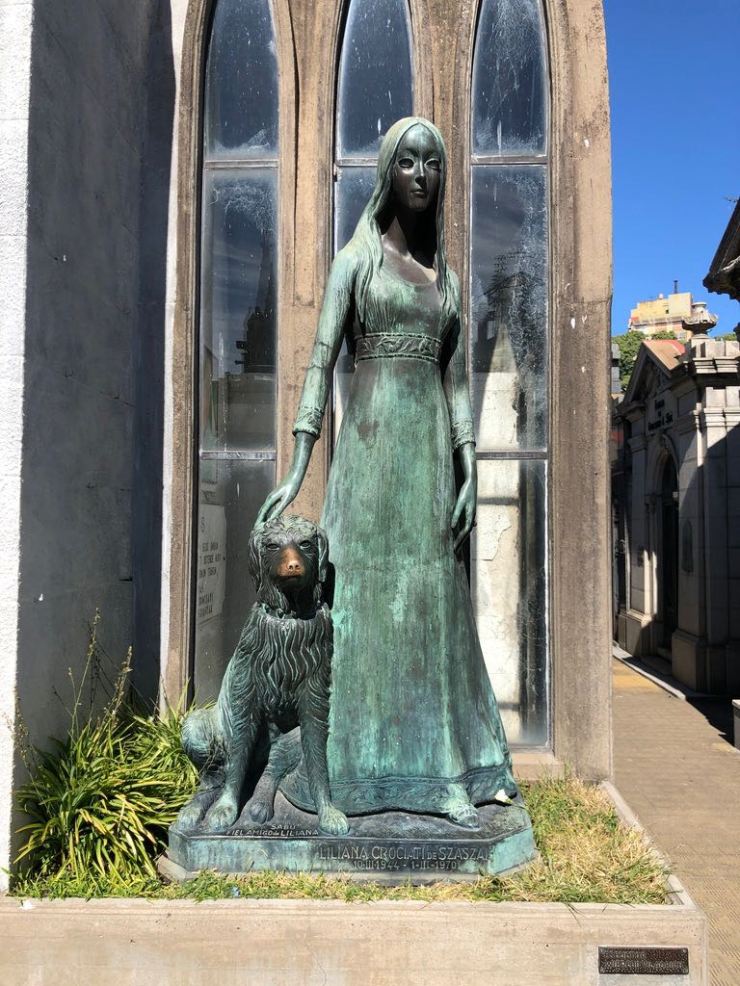 Dans le cimetière de Recoleta - Buenos Aires - Argentine