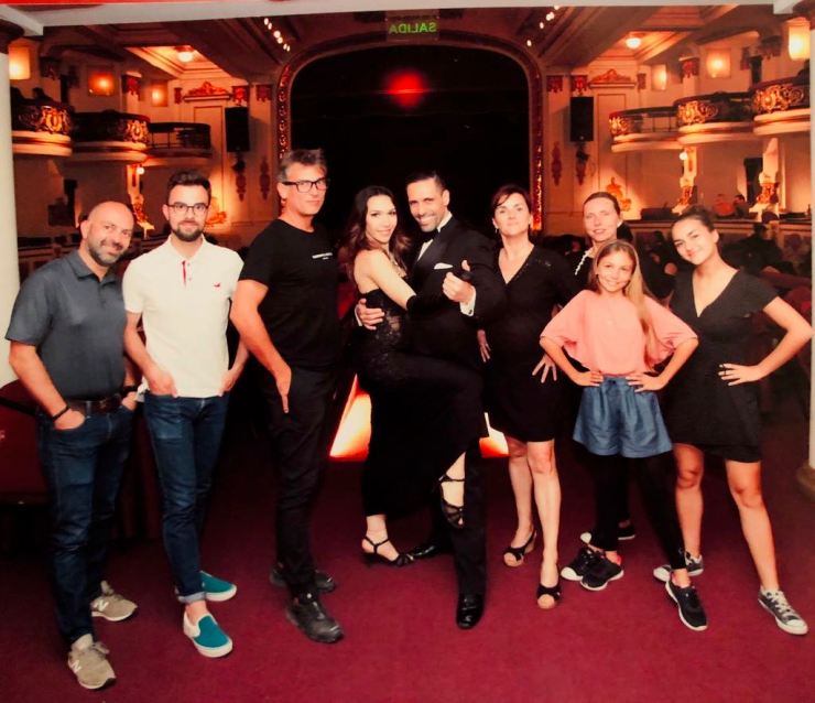 Après le spectacle de Tango - Buenos Aires - Argentine