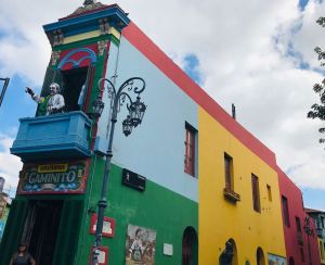 Début de Caminito - Quartier de la Boca - Buenos Aires - Argentine