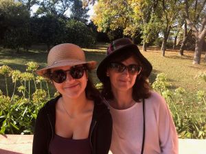 Eline et Carole, prêtes pour découvrir la Pampa - Argentine