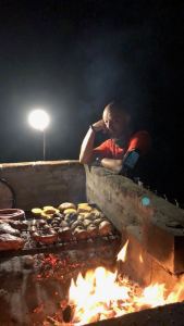 L'asado laisse Eric rêveur - Pampa - Argentine