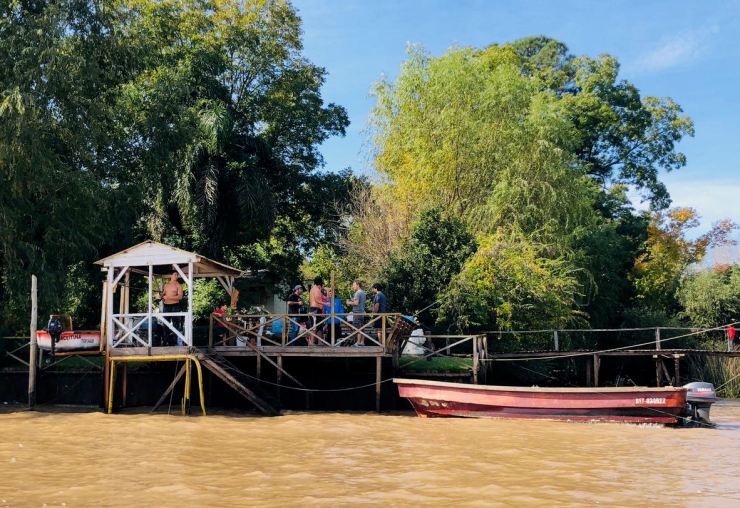 La vie sur les pontons - Tigre - Argentine