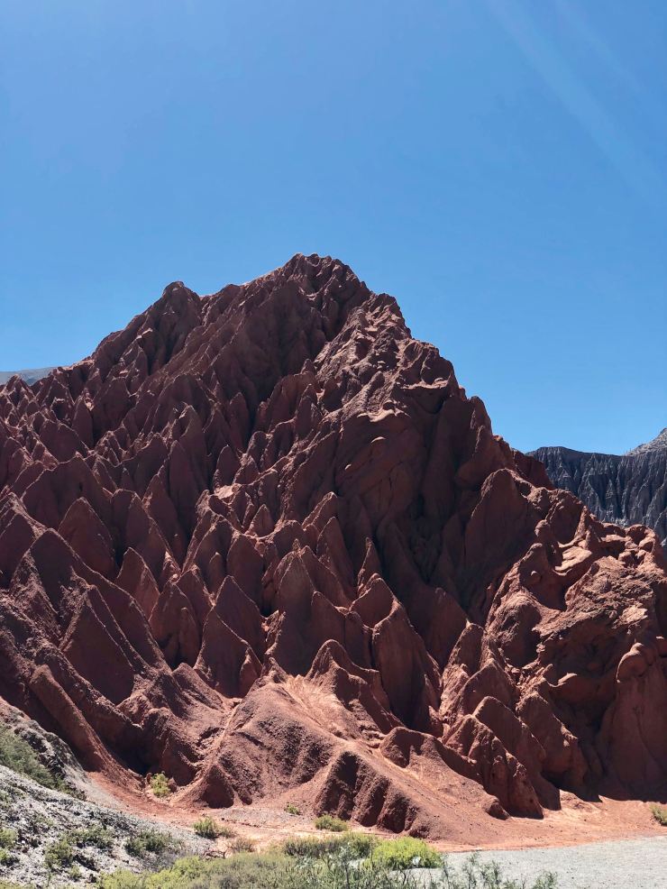 Roche rouge du Paseo de los colorados - Nordeste - Argentine