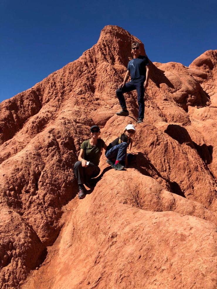 Sur le Mirador du Cerro de los 7 colores - Nordeste - Argentine