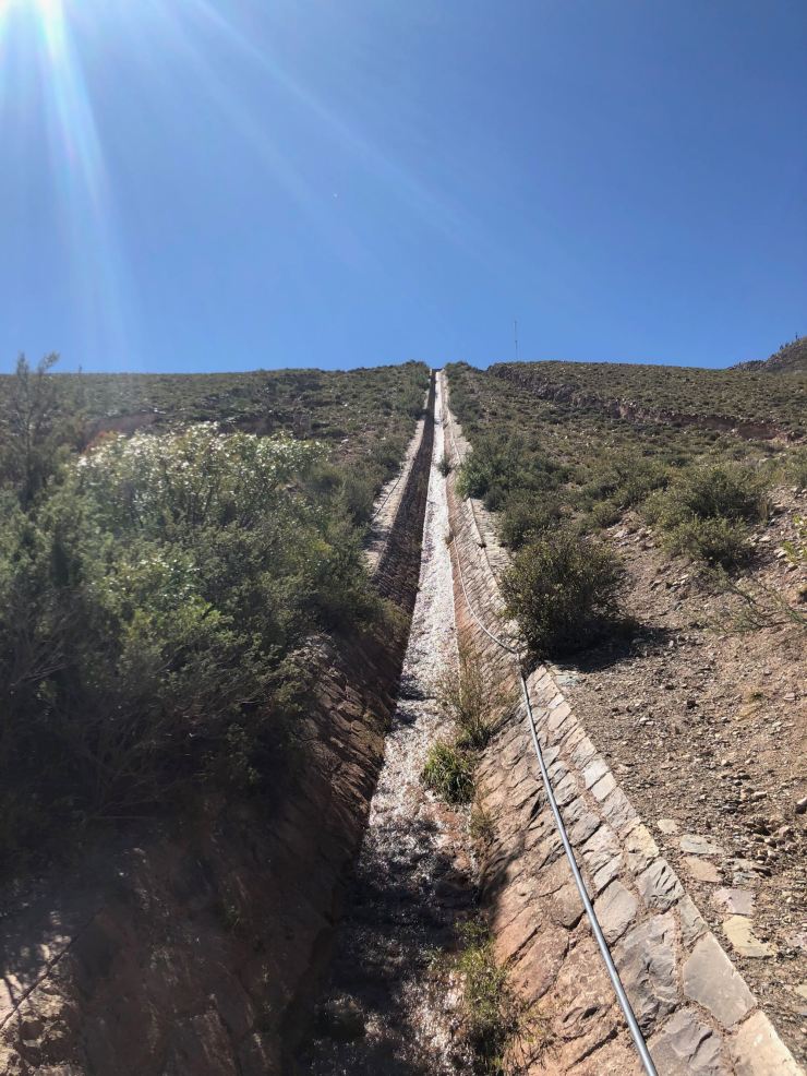 Acqueduc - Vers la Garganta del Diablo - Tilcara- Nordeste - Argentine