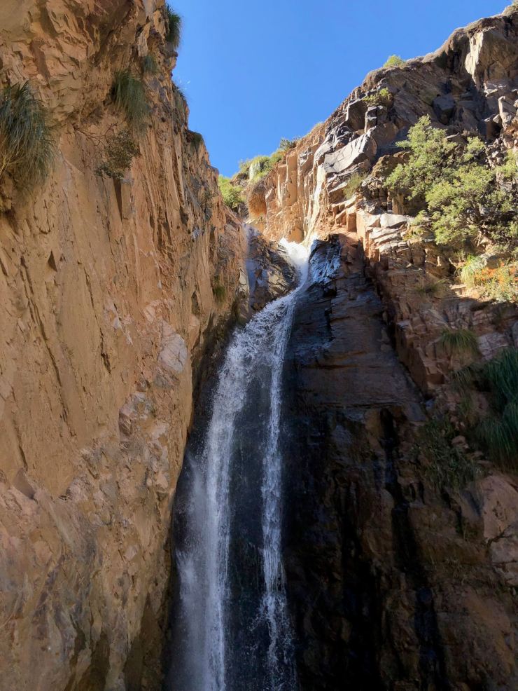 La jolie cascade de la Garganta del Diablo - Tilcara- Nordeste - Argentine
