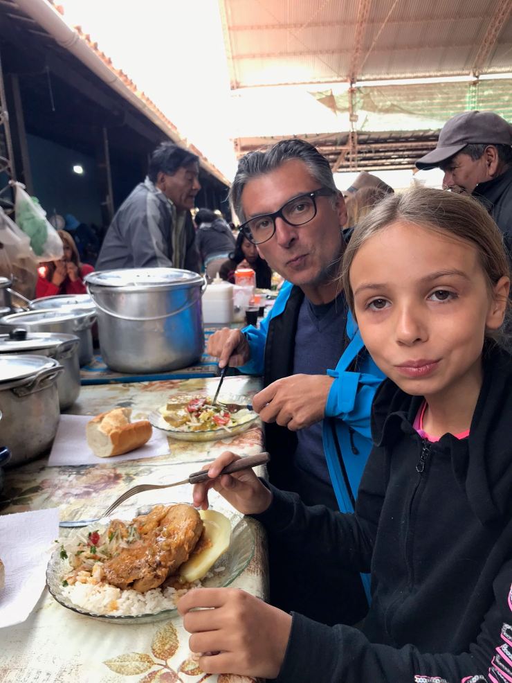 Déjeuner au marché de Tilcara - Nordeste - Argentine