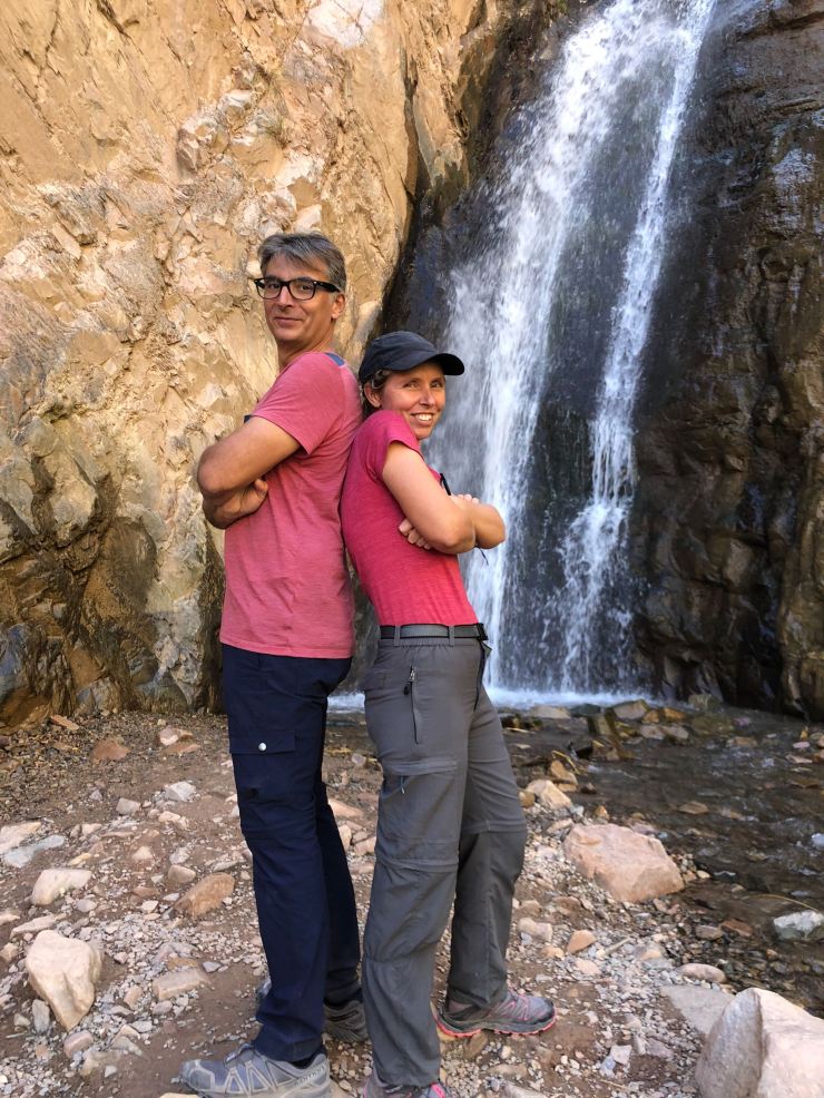 J'ai fait une blague à Geo - Au pied de la cascade de la Garganta del Diablo - Tilcara- Nordeste - Argentine