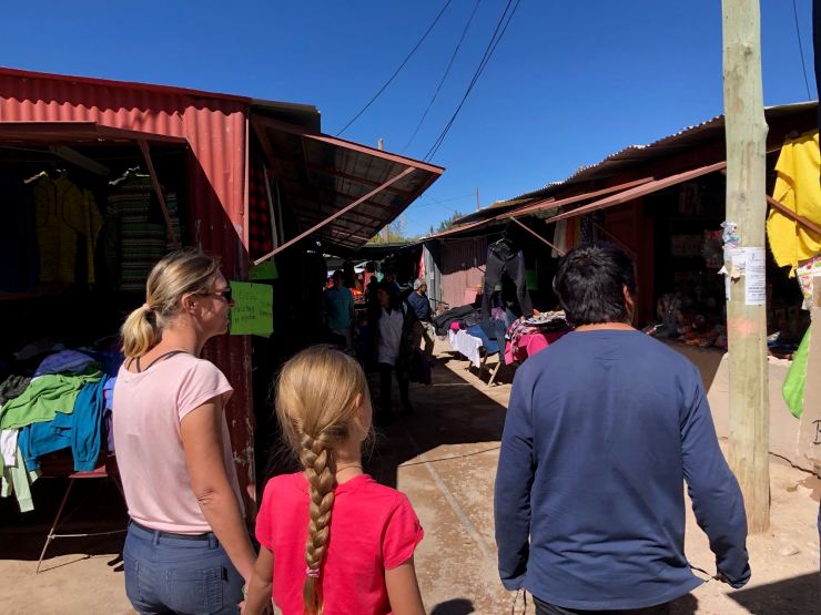 Au marché de Humahuaca - Nordeste - Argentine