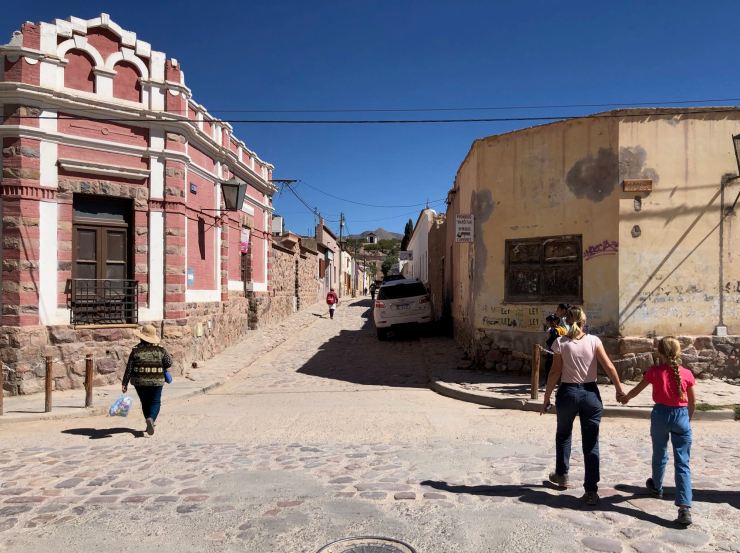 Dans les rues de Humahuaca - Nordeste - Argentine