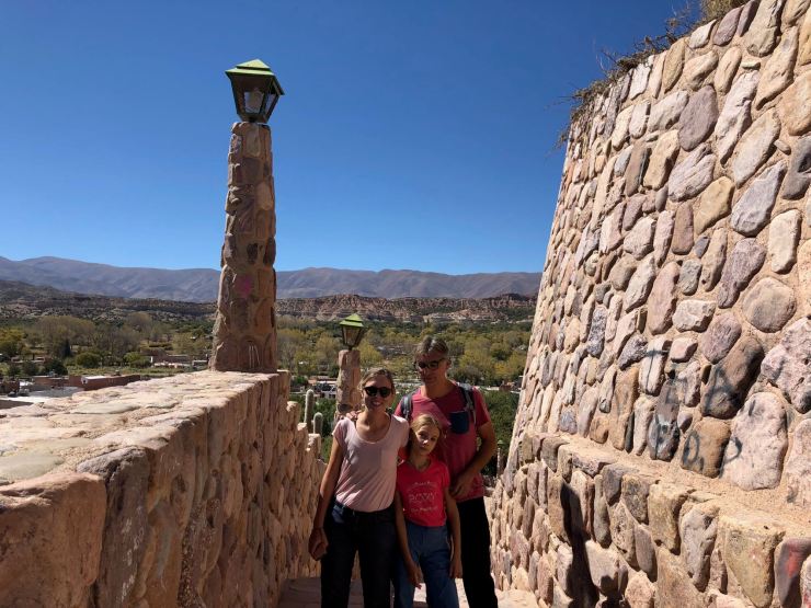 Dans le Monumento a la independencia - Humahuaca - Nordeste - Argentine