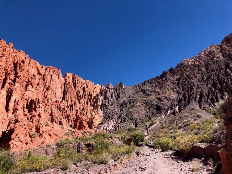 Au fond de la Quebrada de la senoritas - Uquia - Nordeste - Argentine