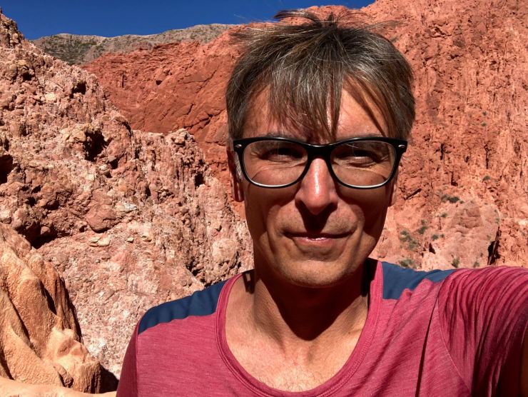 Selfie - Quebrada de la senoritas - Uquia - Nordeste - Argentine