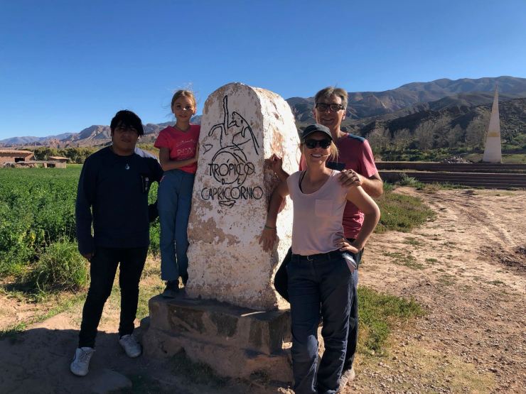 Tropique du capricorne - Quebrada de Humahuaca - Nordeste - Argentine