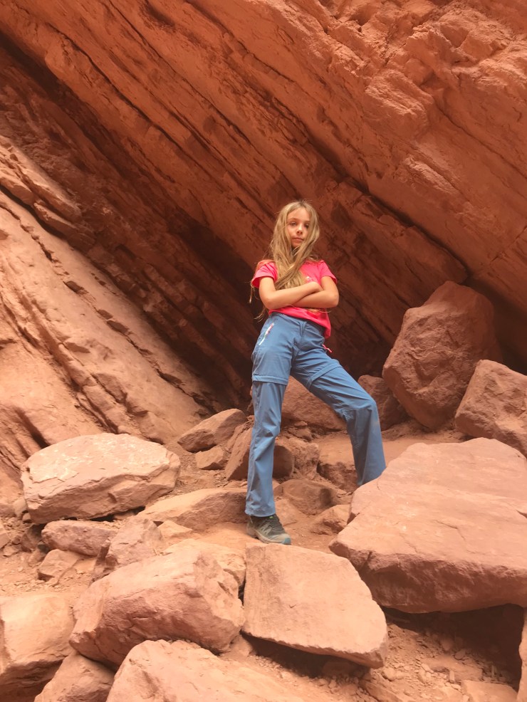 Dans la Garganta del Diablo - Quebrada Las Conchas - Noroeste - Argentine