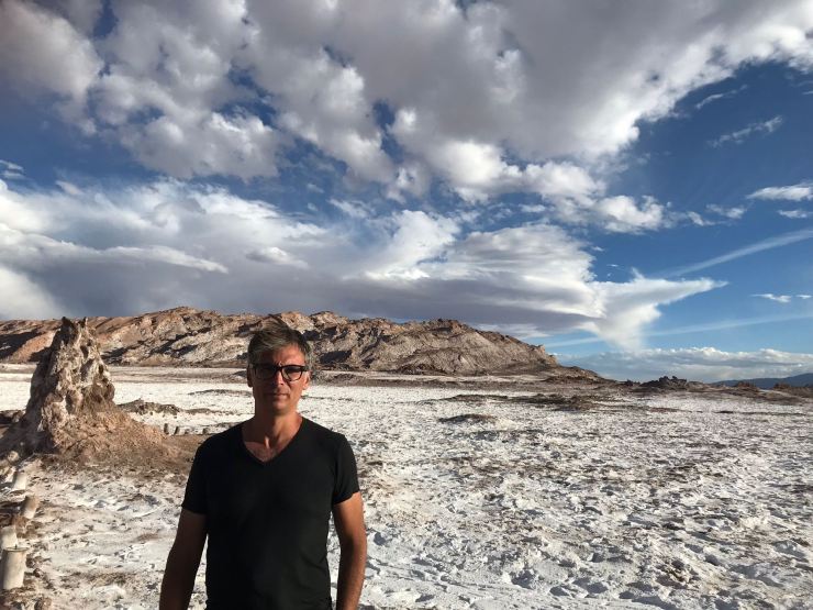 Geoffrey a marché sur la lune - Vallée de la Lune - Désert d'Atacama - Chili