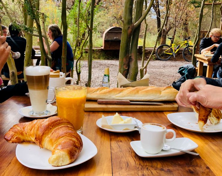 Petit Dej à la Franchuteria - San Pedro de Atacama - Chili