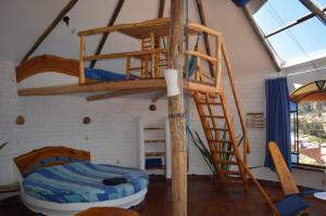 Maison avec vue sur le lac, et le ciel