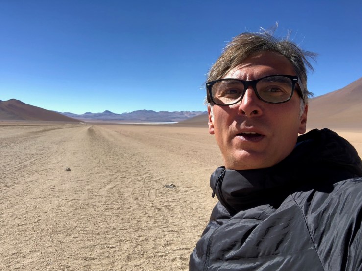 La piste dans le désert - Sud Lipez - Bolivie