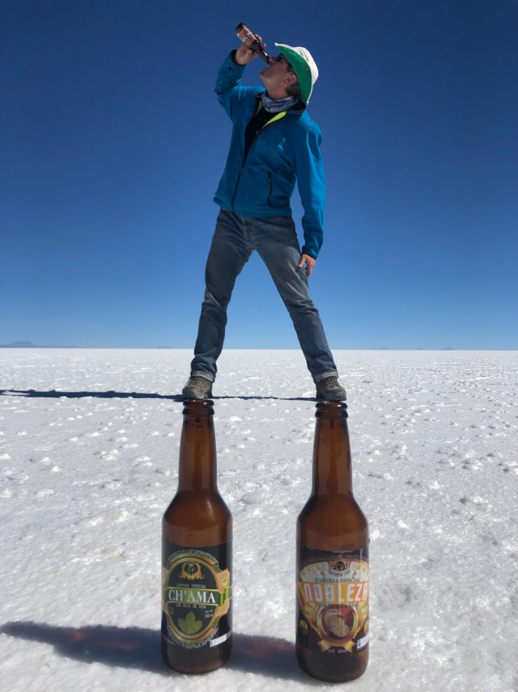 Jeux de perspective - Salar d'Uyuni - Bolivie