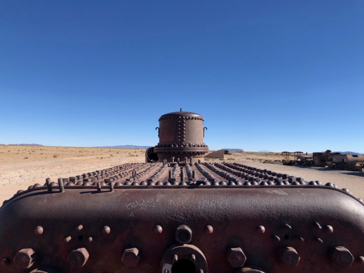 Cimetière de trains - Uyuni - Bolivie
