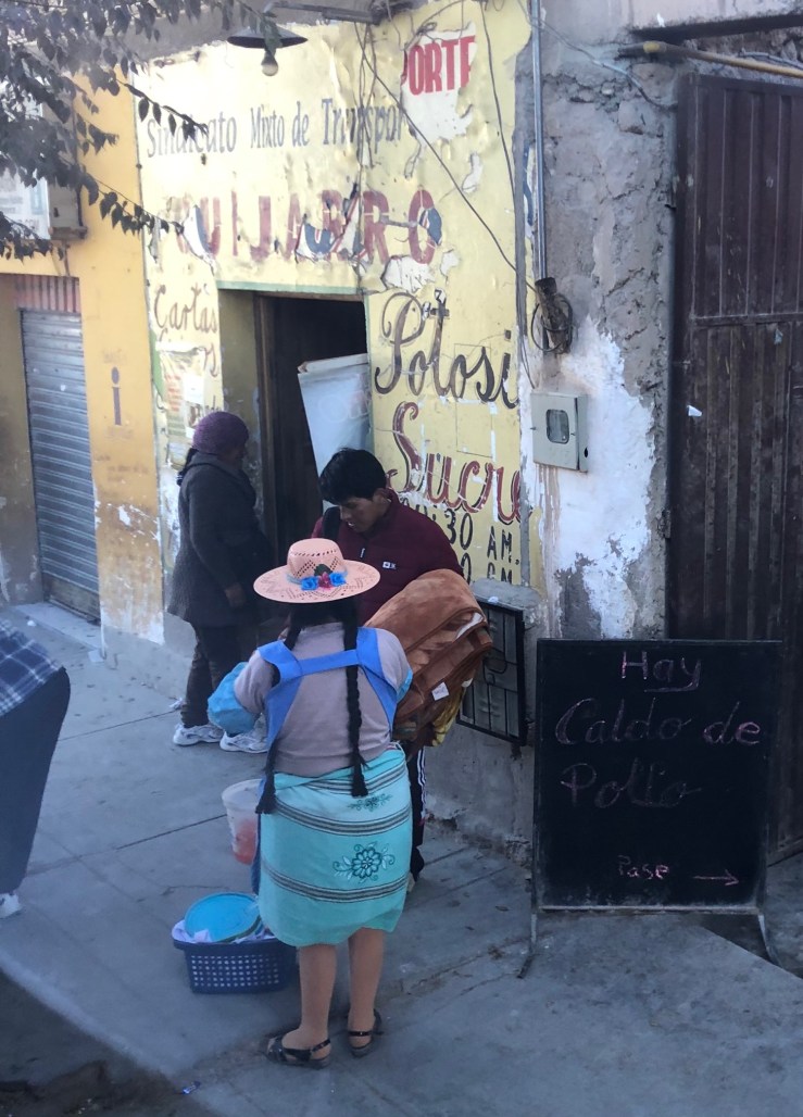 A la "gare routière" d'Uyuni - Bolivie