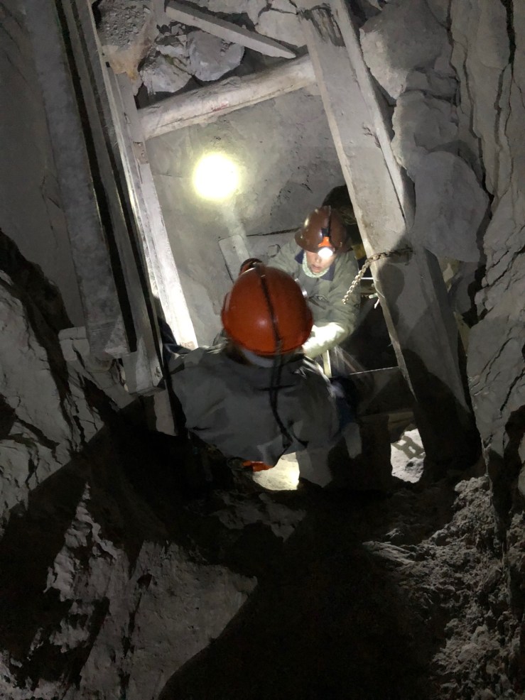 Dans la mine - Potosi - Bolivie