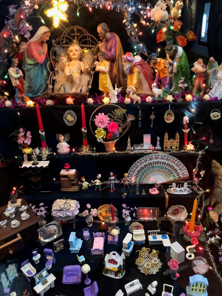Vitrine de cadeaux - couvent de Santa Teresa - Potosi - Bolivie