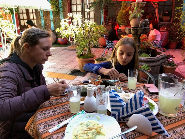 Sushi à Sucre - Bolivie