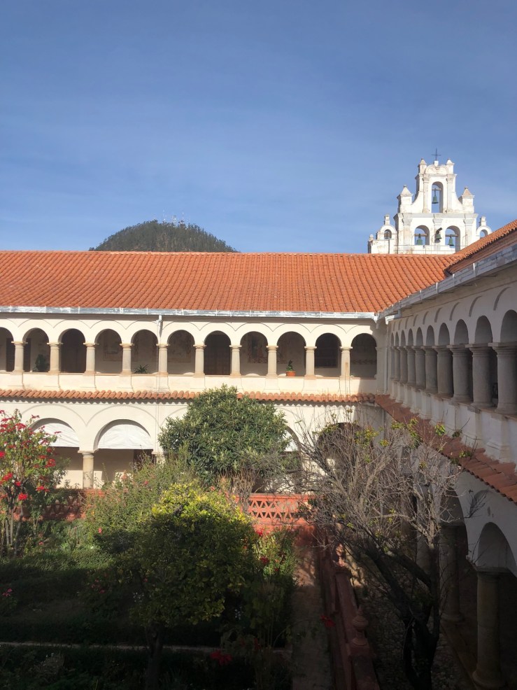 Patio du Museo Charcas - Sucre - Bolivie