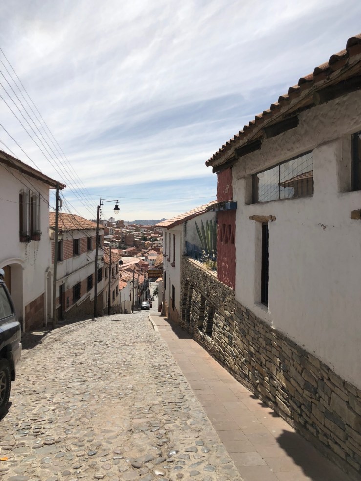 En descendant de Recoleta - Sucre - Bolivie